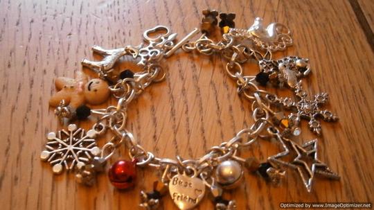 Christmas charm bracelet made during our creative arts and crafts activity