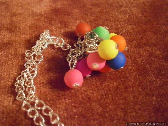 funky charm necklace