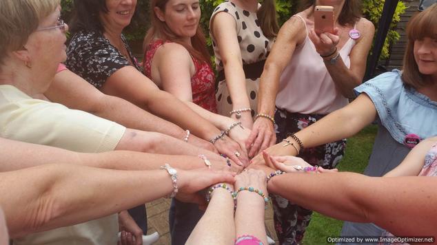 Hen Party Bracelet making